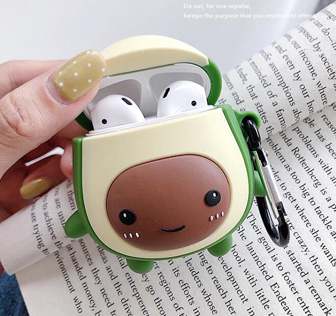 Compatible with Apple, Protective sleeve avocado wireless headset