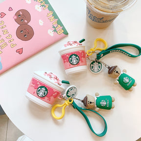 Cute Cup Earphone Set