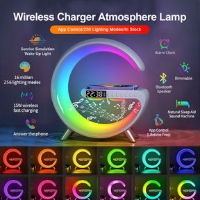 Wireless Charge Atmosphere Lamp